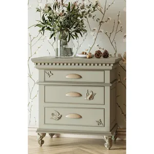 beech decorative carved furniture leg